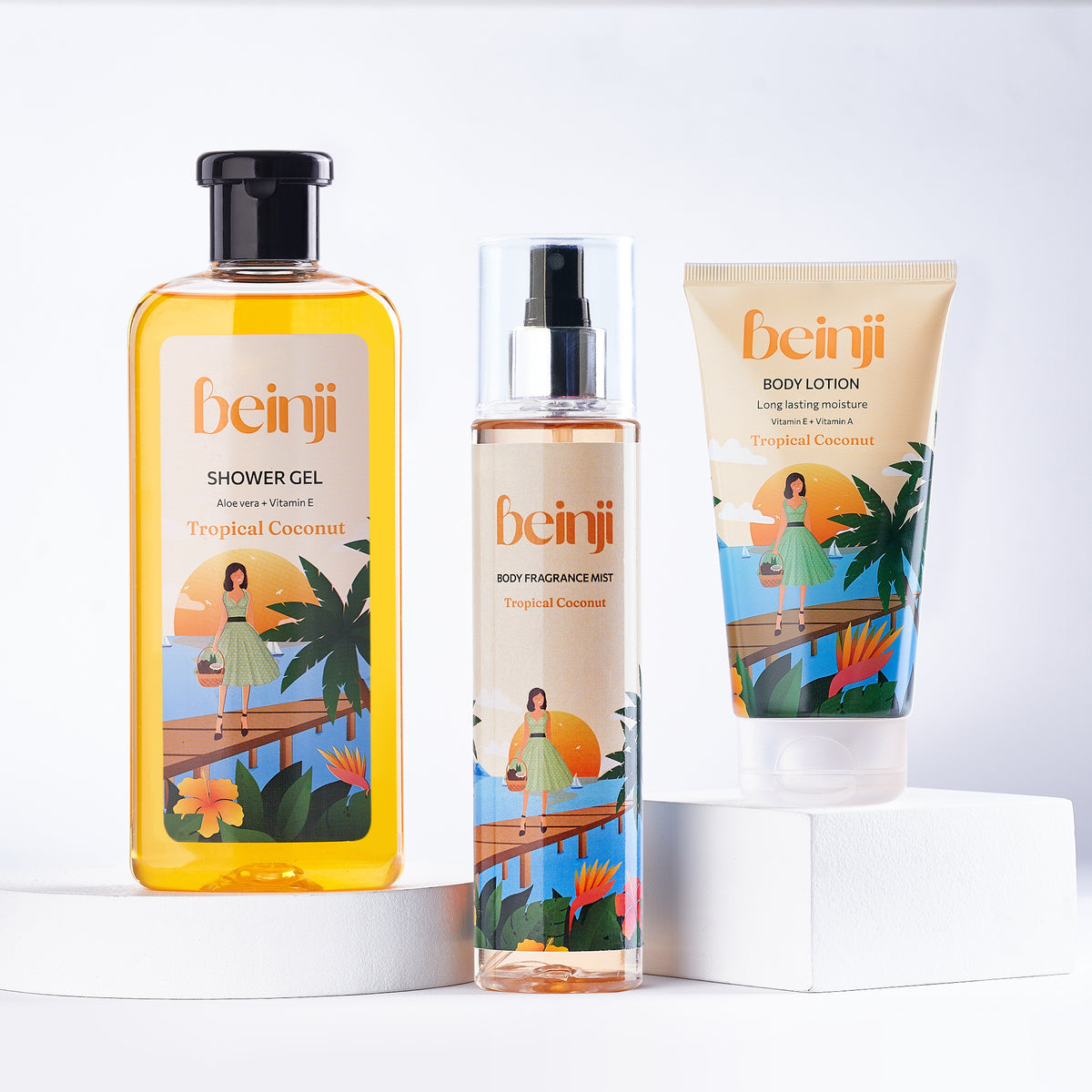 Tropical Coconut Shower Gel Mycloset Egypt